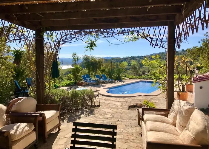 La Rustica En Vinuela, Piscina Privada בית נופש *