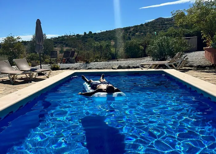 La Rustica En Vinuela, Piscina Privada * Viñuela